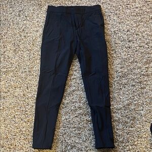 Dark blue straight leg Athleta work pants